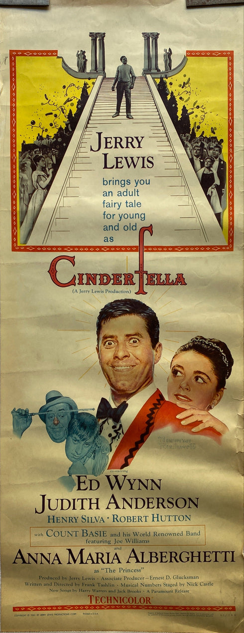 cinderfella 1960 insert card